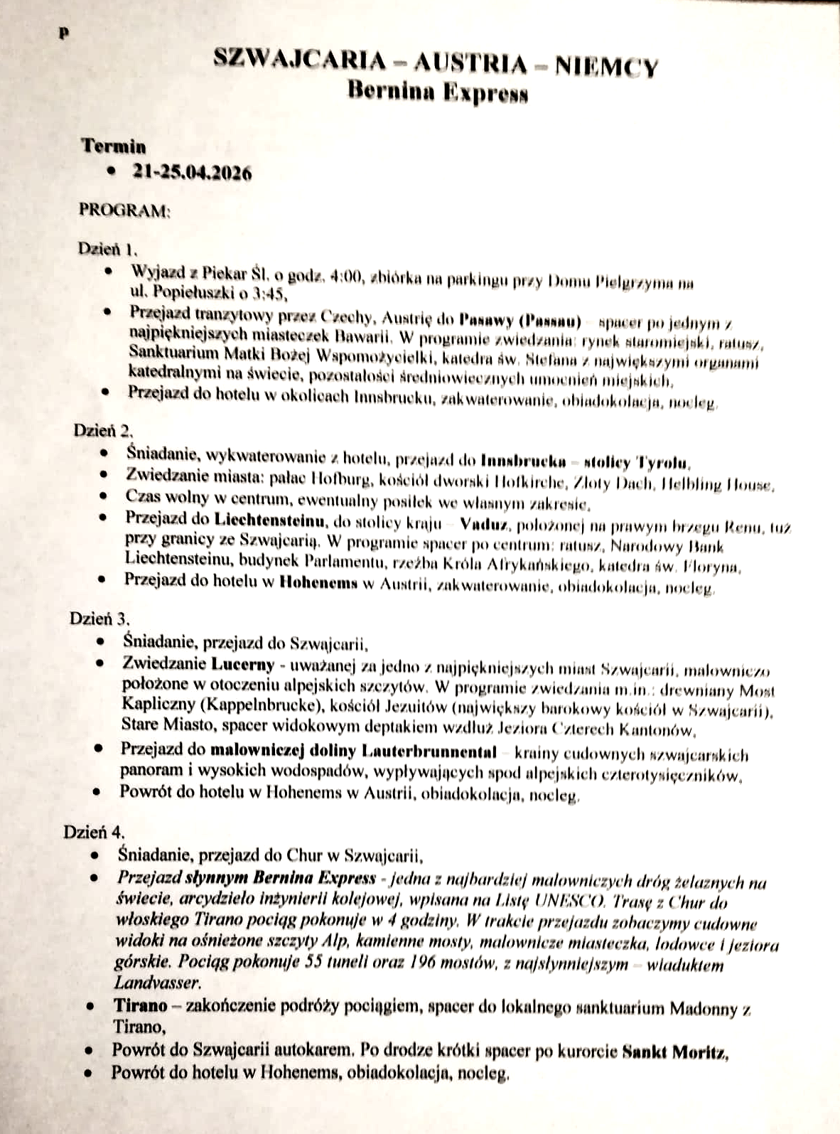 Bernina Express cz.1 z 2